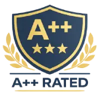 A-rated service badge