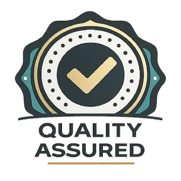 Quality assured service badge